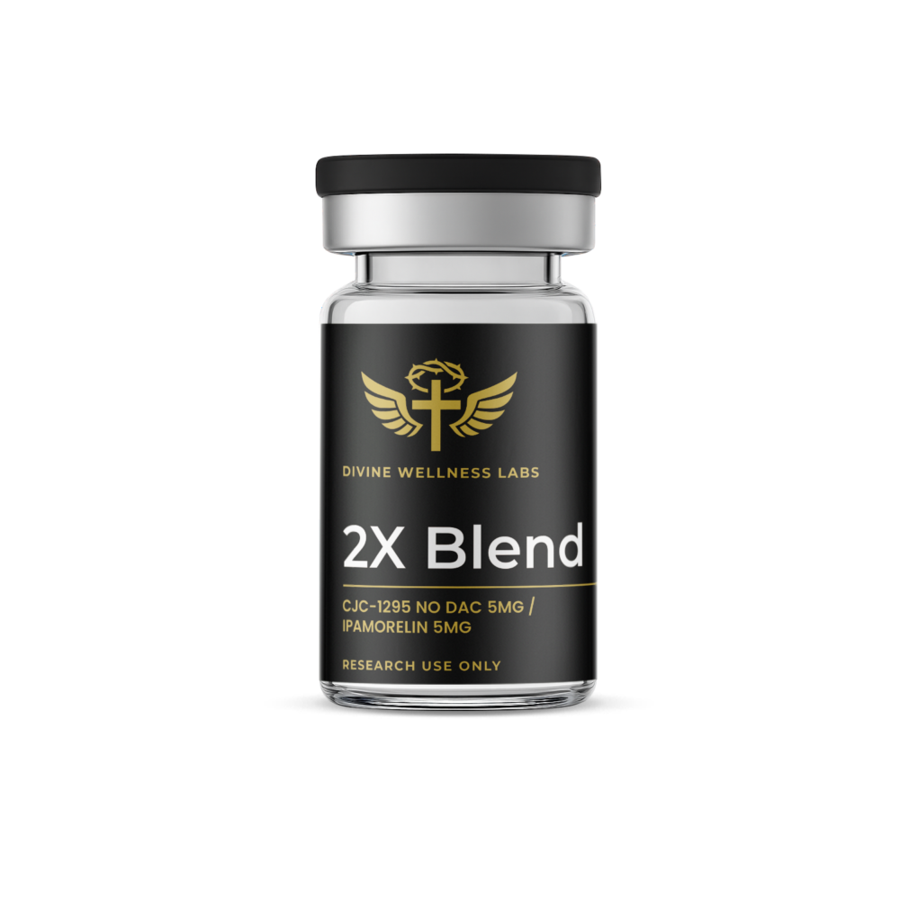 2X Blend CJC-1295 Without DAC (5mg) / Ipamorelin (5mg)